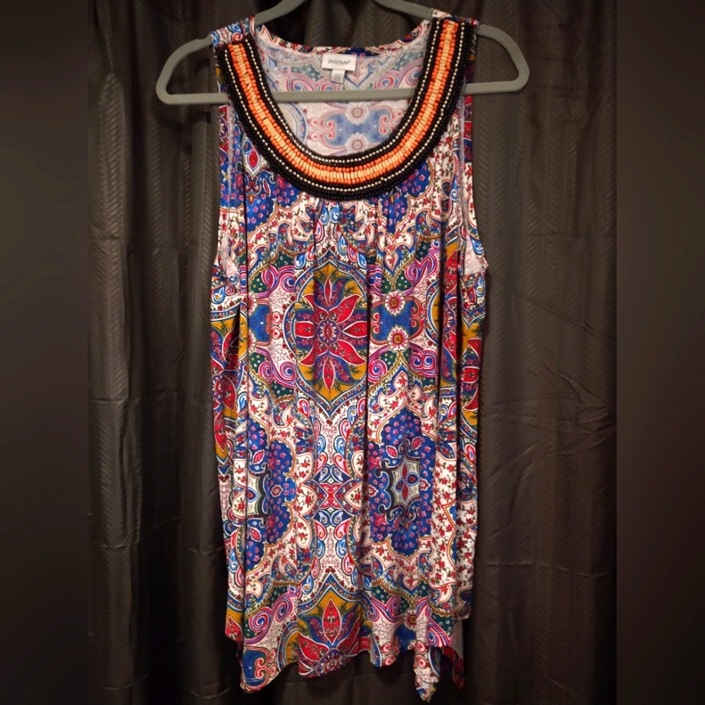 Colorful Sleeveless top
